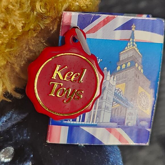 VTG Set Of 3 Plush Stuffed Bears Canadian Soldier London Keystone Simply Soft - Picture 9 of 14